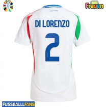 Italien Giovanni Di Lorenzo #2 Auswärtstrikot Frauen EM 2024 Kurzarm